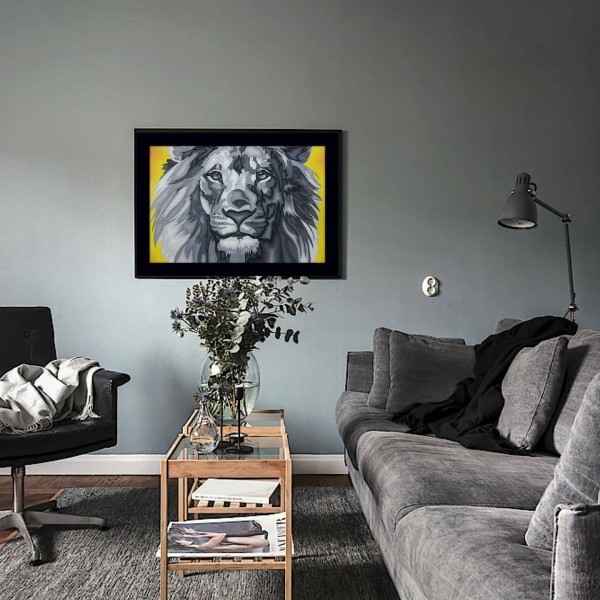 Cuadro leon Cuadro leon